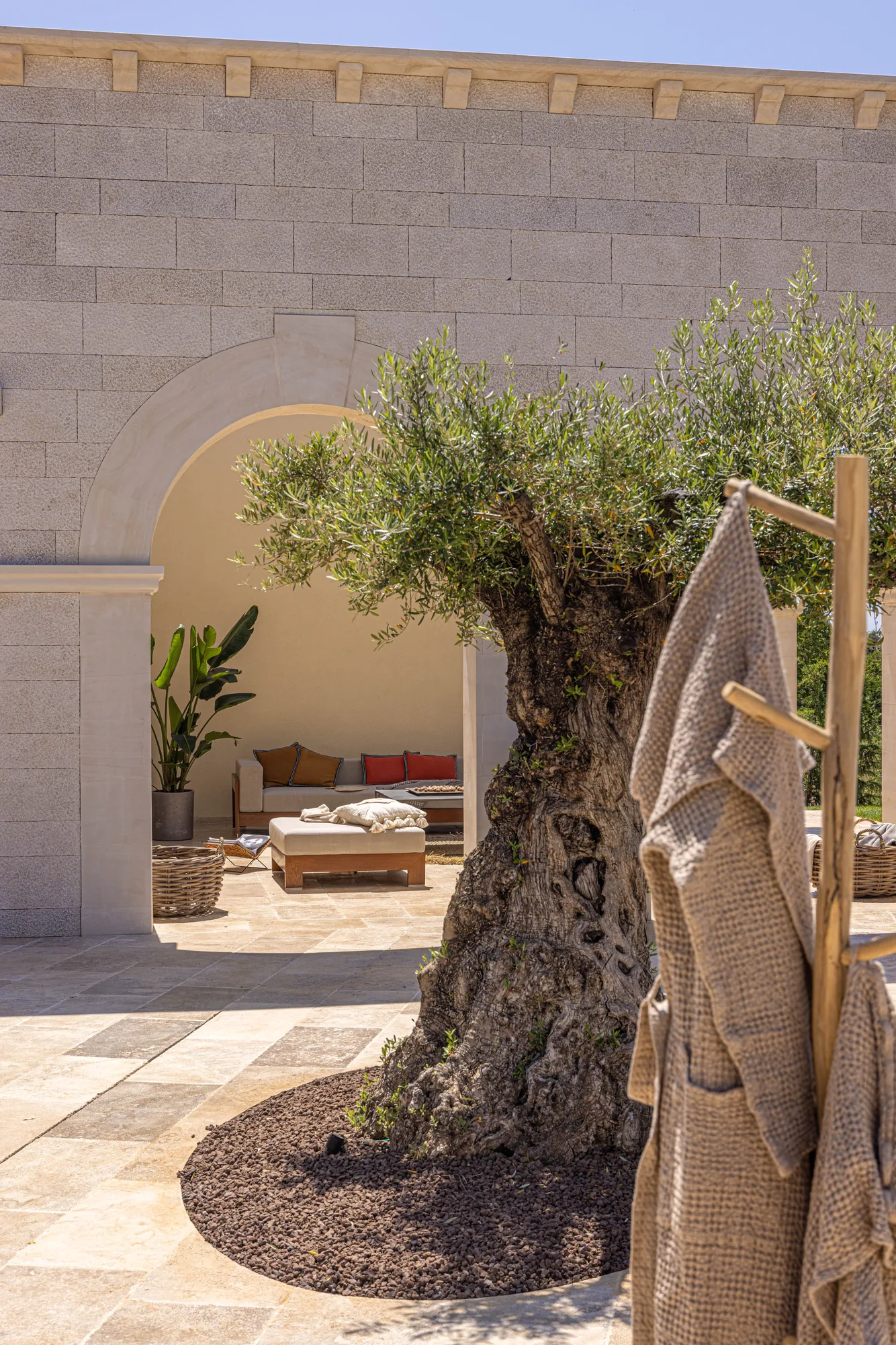 The grounds at LaMaison