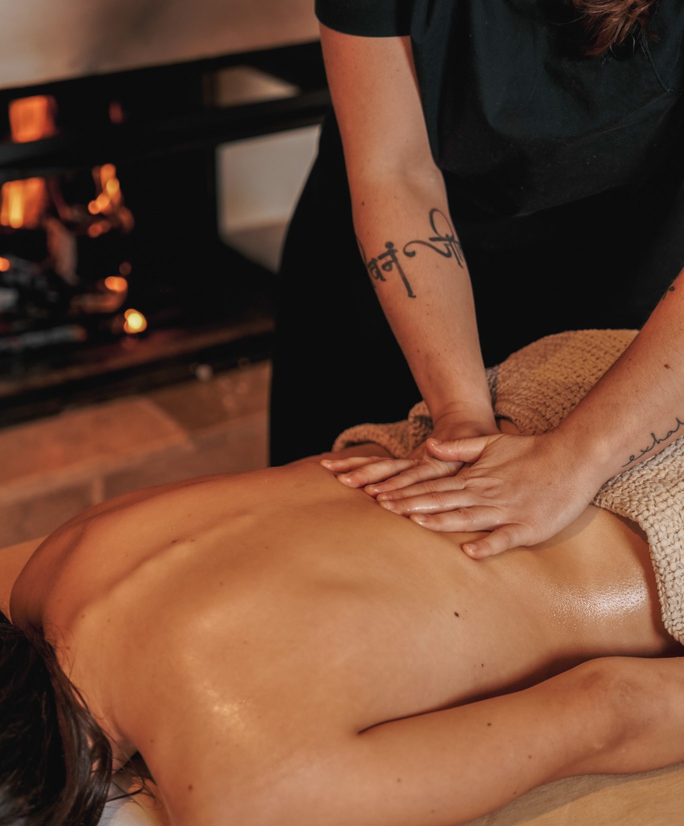 Eine Massage bei LaMaison