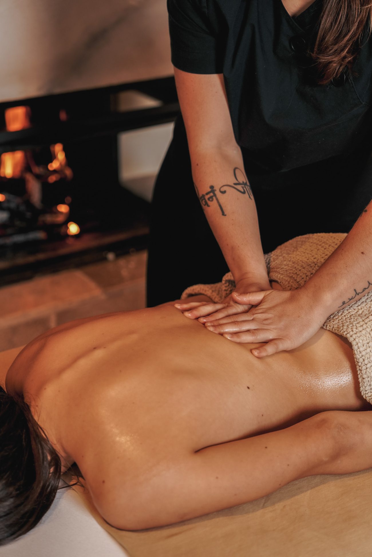 A massage at LaMaison