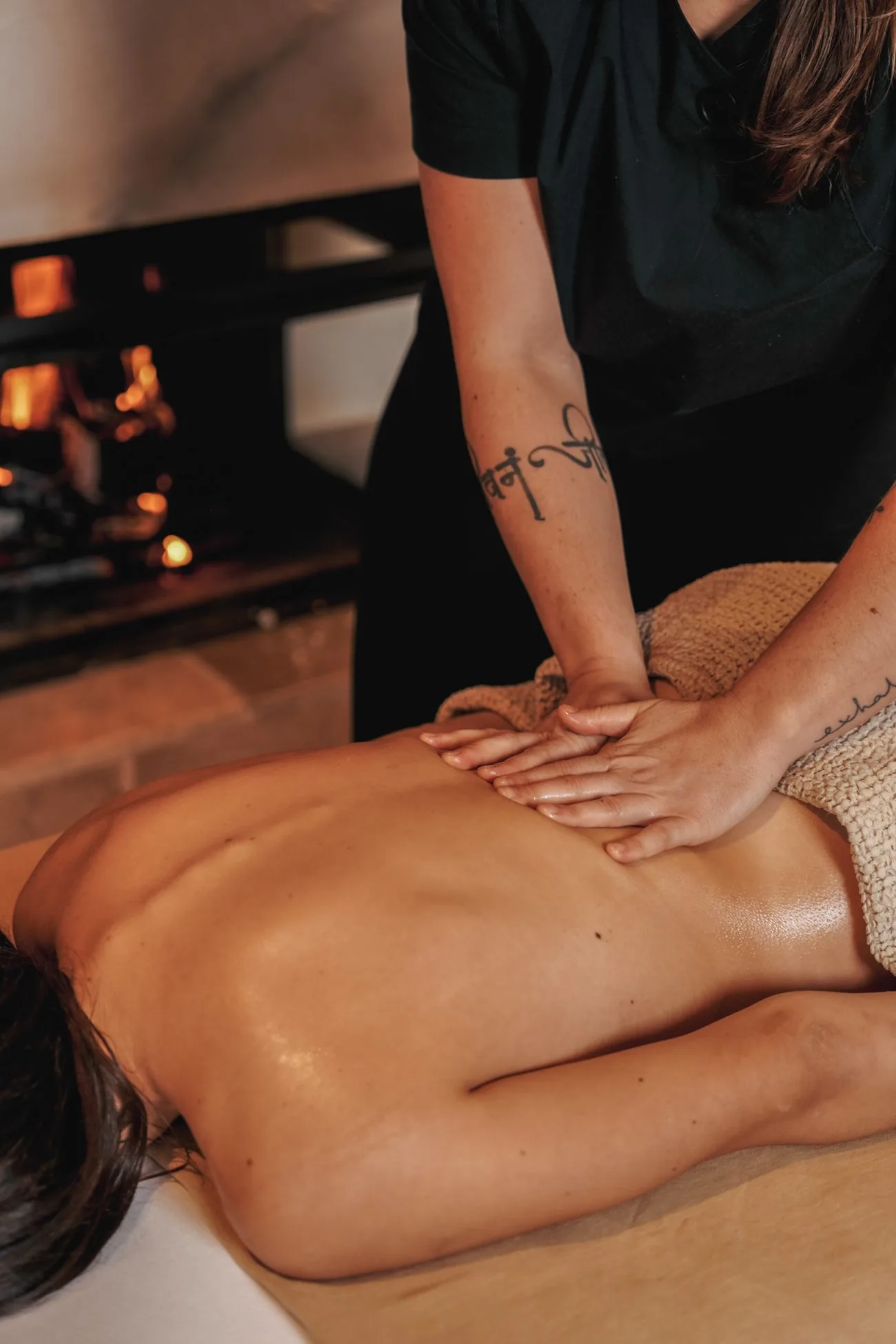 A massage at LaMaison